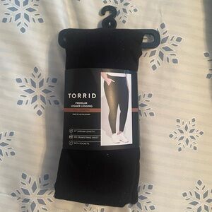Torrid Black Soft Leggings